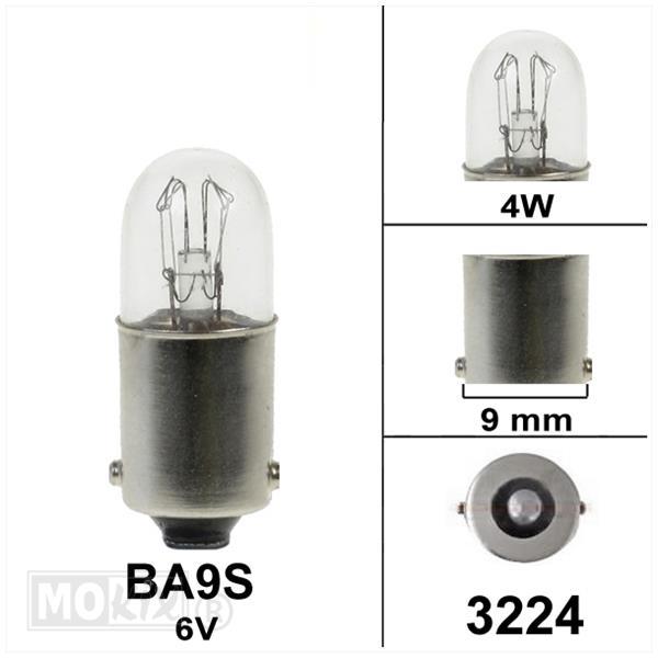 Birne BA9S 12V 4W